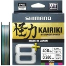 Shimano Šnúra Kairiki 8 Multi Color 300 m 0,19 mm