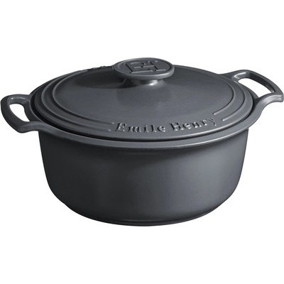 Emile Henry Керамична тенджера Sublime Ø 31 см, 5, 5л - цвят черен (EH 4760-77)