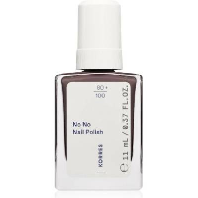 Korres No No Nail Polish pečující lak na nehty odstín 36 Taupe 11 ml