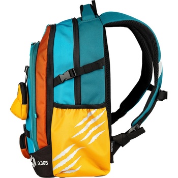 Stil batoh Midi Wolf modrá