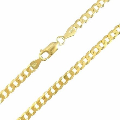 InfinitySilver Stříbrný pozlacený řetízek 1102120G60