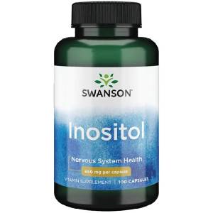 Swanson Inositol, 650 mg, 100 капсули, Swanson (SW874)