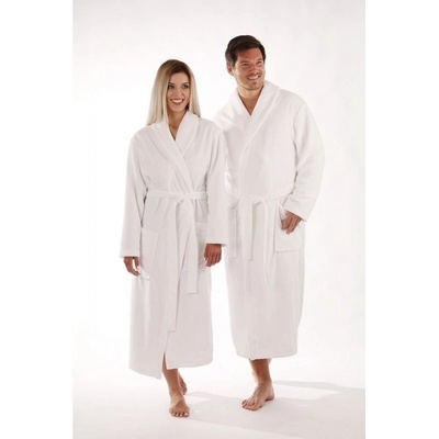 Sauna kimono župan s bambusovým vláknem 3/4 kimonový župan bílá 0100