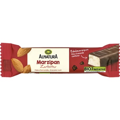 ALNATURA BIO Tyčinka marcipánová v hořké čokoládě 40g