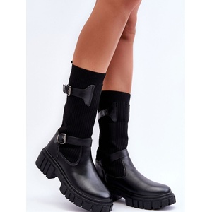 Step in style Дамски ботуши до коленете модел 184046 Step in style