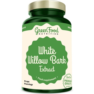 GreenFood Nutrition Extrakt z kôry vŕby bielej 90 kapsúl
