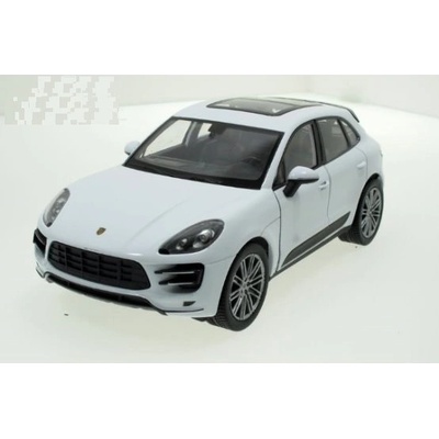 Welly Porsche Macan Turbo Model biela 1:24