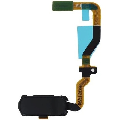 Samsung Galaxy S7 G930F - Tlačítko Domů + Flex Cable (Black) - GH96-09789A Genuine Service Pack, Black