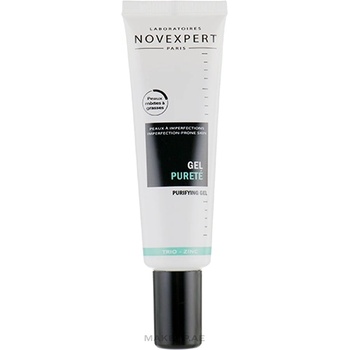 NOVEXPERT Trio-Zinc Purifying Gel почистващ цинков гел против несъвършенства за жени 30 мл