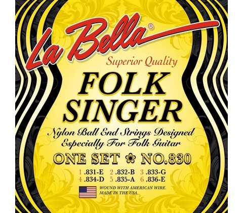 La Bella 830 Folksinger