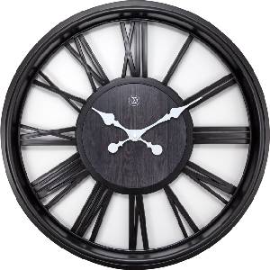 NeXtime Стенен часовник Quebec черен (7346ZW)
