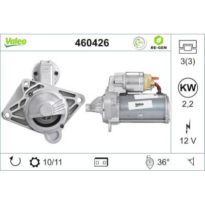 Startér VALEO 460426