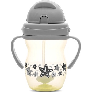 Lorelli ЧАША С ДРЪЖКИ И СЛАМКА grey/yellow с тежест (10230600006)