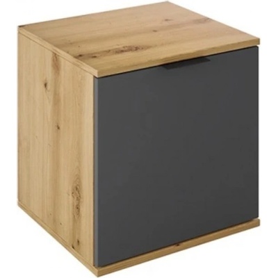 Bogdan Furniture I Шкаф за обувки Mod 4080, Дъб артисан/Графит