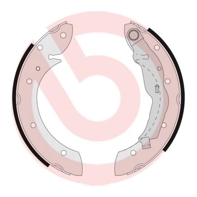 Sada brzdových čeľustí BREMBO S 68 521