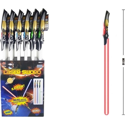 Mac Toys svetelný meč červený