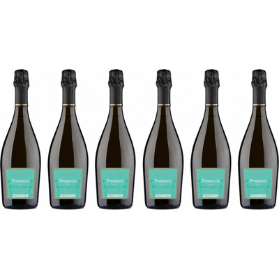 Rossini Prosecco DOC Spumante brut Nature 11% 6 x 0,75 l (holá láhev)