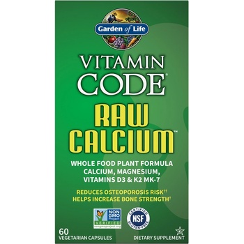 Image 1 of Garden of Life Vitamin Code RAW Calcium, 60 Veg Capsules