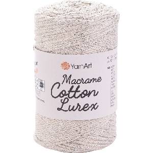 YARNART Macrame Cotton Lurex 2 mm 205 m 725 юта (Macrame Cotton Lurex 725)