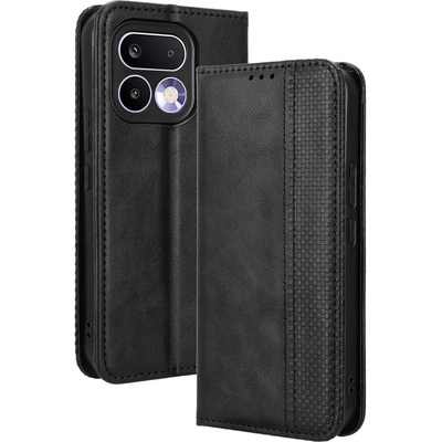 realme Кожен Калъф Портфейл за Realme 16 Pro+ 5G - Ретро дизайн, Магнитен, Стойка, Слотове за Карти, Вкл. Протектор - 4 Цвята