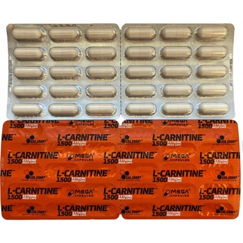 Olimp Sport Nutrition L-Carnitine 1500 Extreme 120 kapsl od 798 K -  Heureka.cz