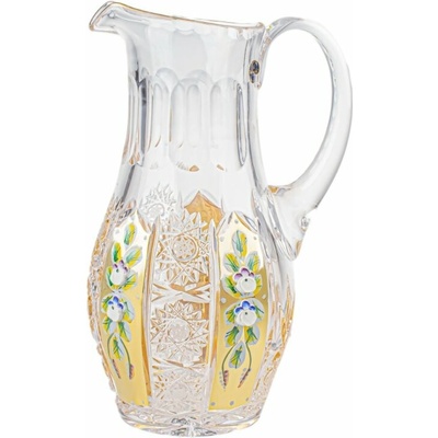 Broušený džbán - zlatý, Royal Crystal, 1100 ml