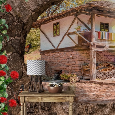 Art gift Фототапет - Възрожденски дом