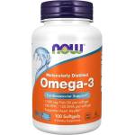 NOW Omega-3, 1000 mg, 100 меки капсули, Now