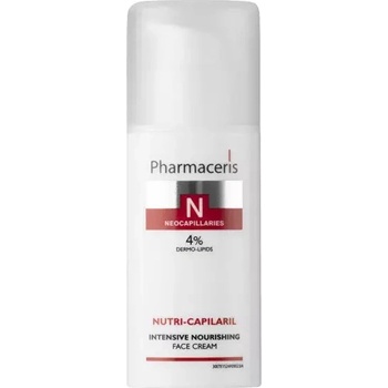 Pharmaceris N-Neocapillaries Nutri-Capilaril výživný zklidňující krém pro citlivou pleť se sklonem ke zčervenání s bambuckým máslem (Strenghtening Skin Protective Barrier) 50 ml