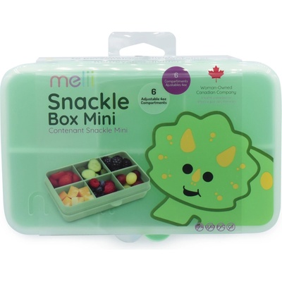 Melii Snackle Box krabička na svačinu mini Dinosaur