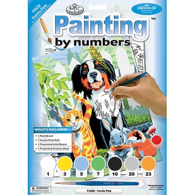 Royal & Langnickel Рисуване по номера Family Pets (PJS29)