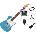 Squier Sonic Telecaster LRL Premium SET California Blue Електрическа китара