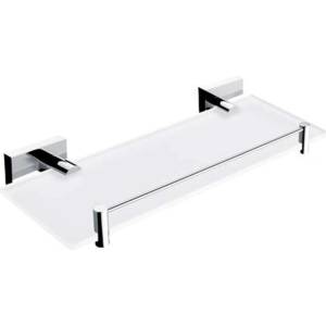 Nimco Keira - Рафт с ограда, 30 см, матирано стъкло/хром KE 22091BX-30-26 (KE 22091BX-30-26)