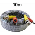Foxgood Кабел за cctv Камери със Захранване 10м (1120-10)