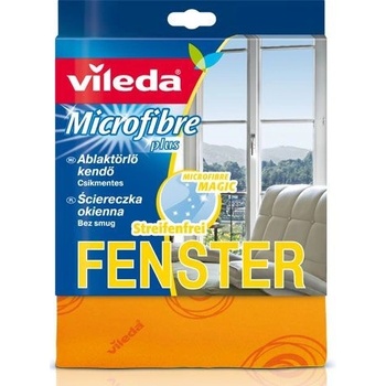 Vileda Microfibre Plus Fenster mikrohadřík na okna 36 x 32 cm 1 ks