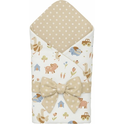 BabyTýpka Zavinovačka Farm Beige