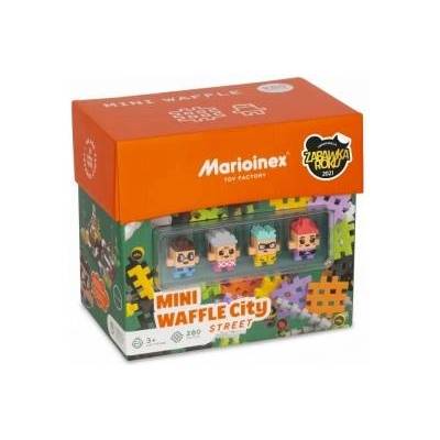 Marioinex Конструктор Marioinex Градски център, кръстовище, мини, вафлен, 280 части
