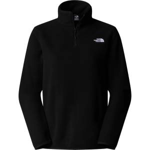 The North Face Дамски поларен пуловер The North Face Women's Glacier Fleece 1/4 Zip Jacket Fleece jumper - TNF Black - размер XXL (105-6474-0416)