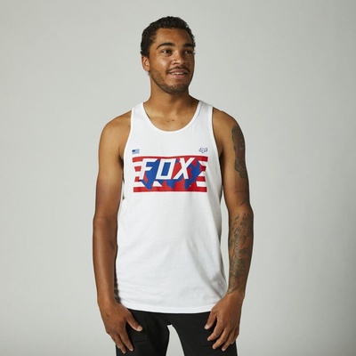 Fox Rwt Flag Premium Tank Optic white