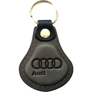 Prívesok na kľúče Auto Two M Kožená Audi šedá