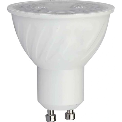 V-TAC GU10 LED žárovka 6W, 445lm, 110°, stmívatelná, Cree chip, neutrální bílá