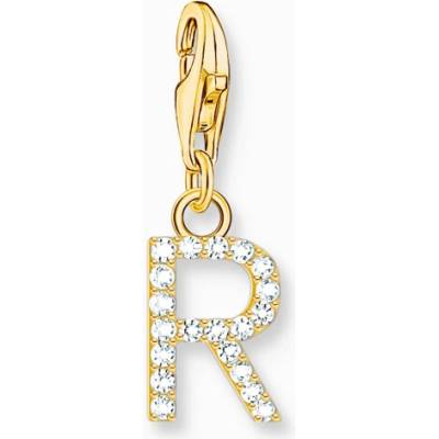 Thomas Sabo prívesok charm letter R gold 1981 414 14