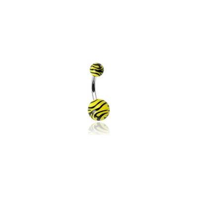 Steel Edge piercing do pupiku 0204 Yellow