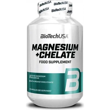 BioTechUSA Magnesium + Chelate, 60 капсули, BioTech USA