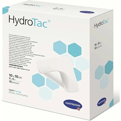 HydroTac penové krytie na rany 10 x 10 cm 10 ks