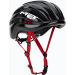 MET Велосипедна каска MET Trenta Mips black/red glossy