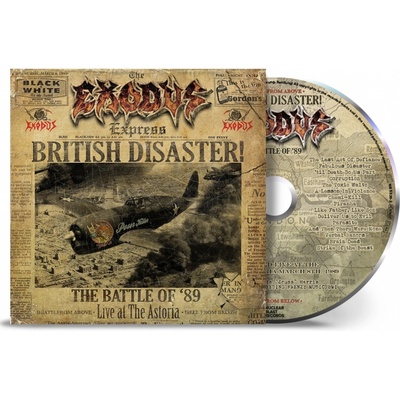 Exodus British Disaster Battle of ‘89 CD