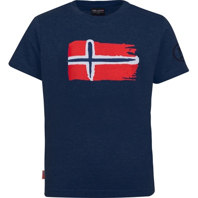 Детска тениска Trollkids Kid's Oslo T T-shirt - Navy - размер 140 (EU) (704-1249-0317)