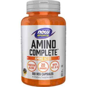 NOW NOW Amino Complete, 120 Capsules - fitnesdobavki - 31,10 лв