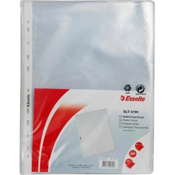 Esselte Джоб Esselte SLT-4799, за документи с формат до А4, дебелина 40 микрона, кристален, продава се в опаковка от 100бр (SLT-4799)
